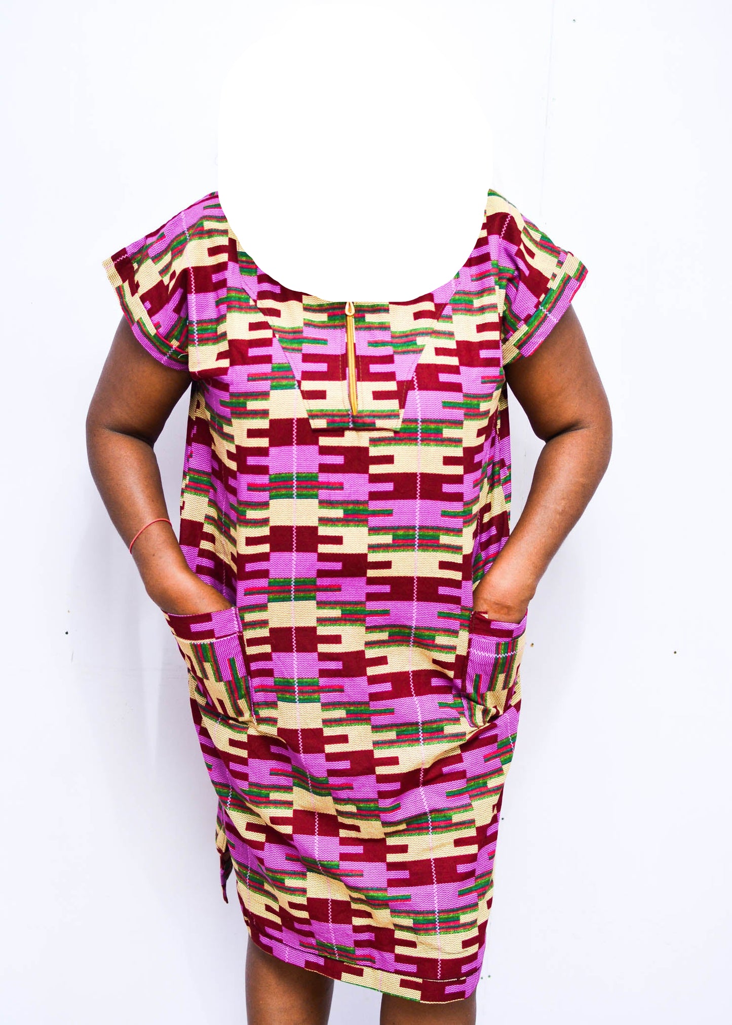 Jezzy Two Pockets Straight Dress