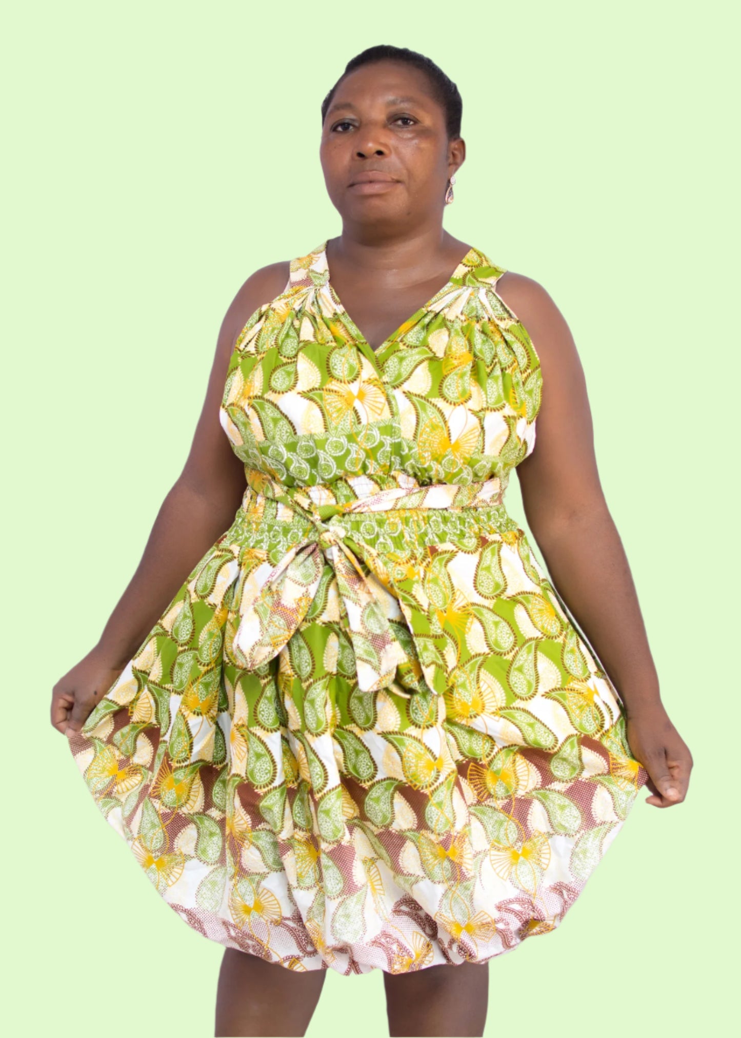 Onella Halterneck Balloon Dress