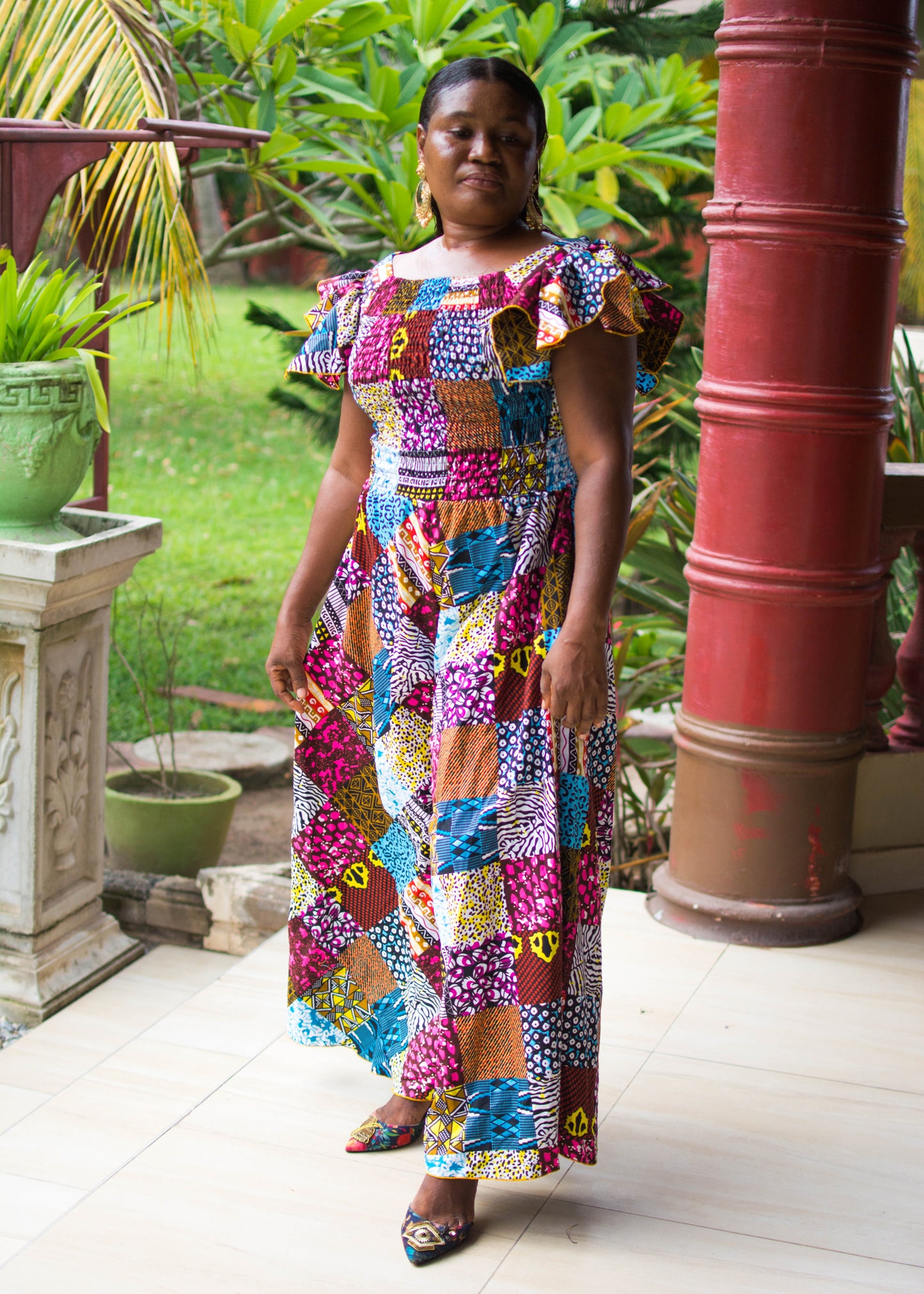 Patricia Patchwork Jumpsuit