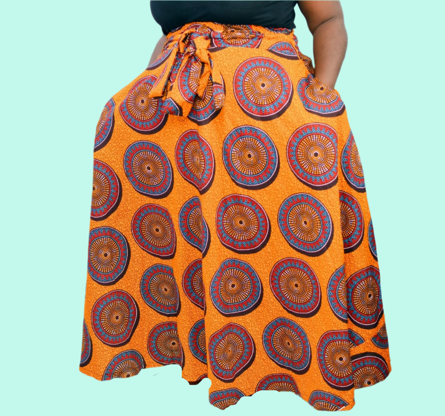 Nia Maxi Skirt and Scarf