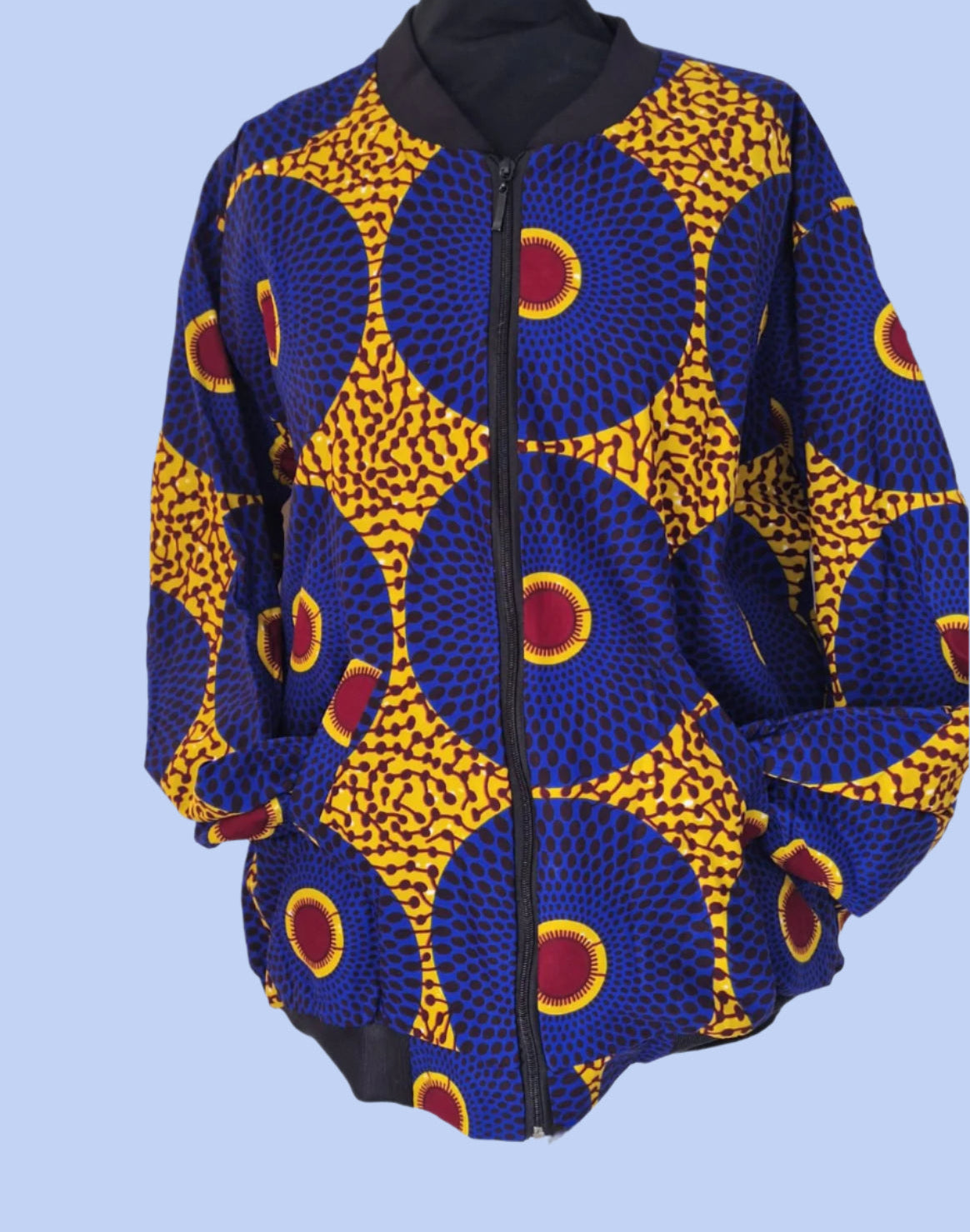 Violet Lightweight Bomber Jacket