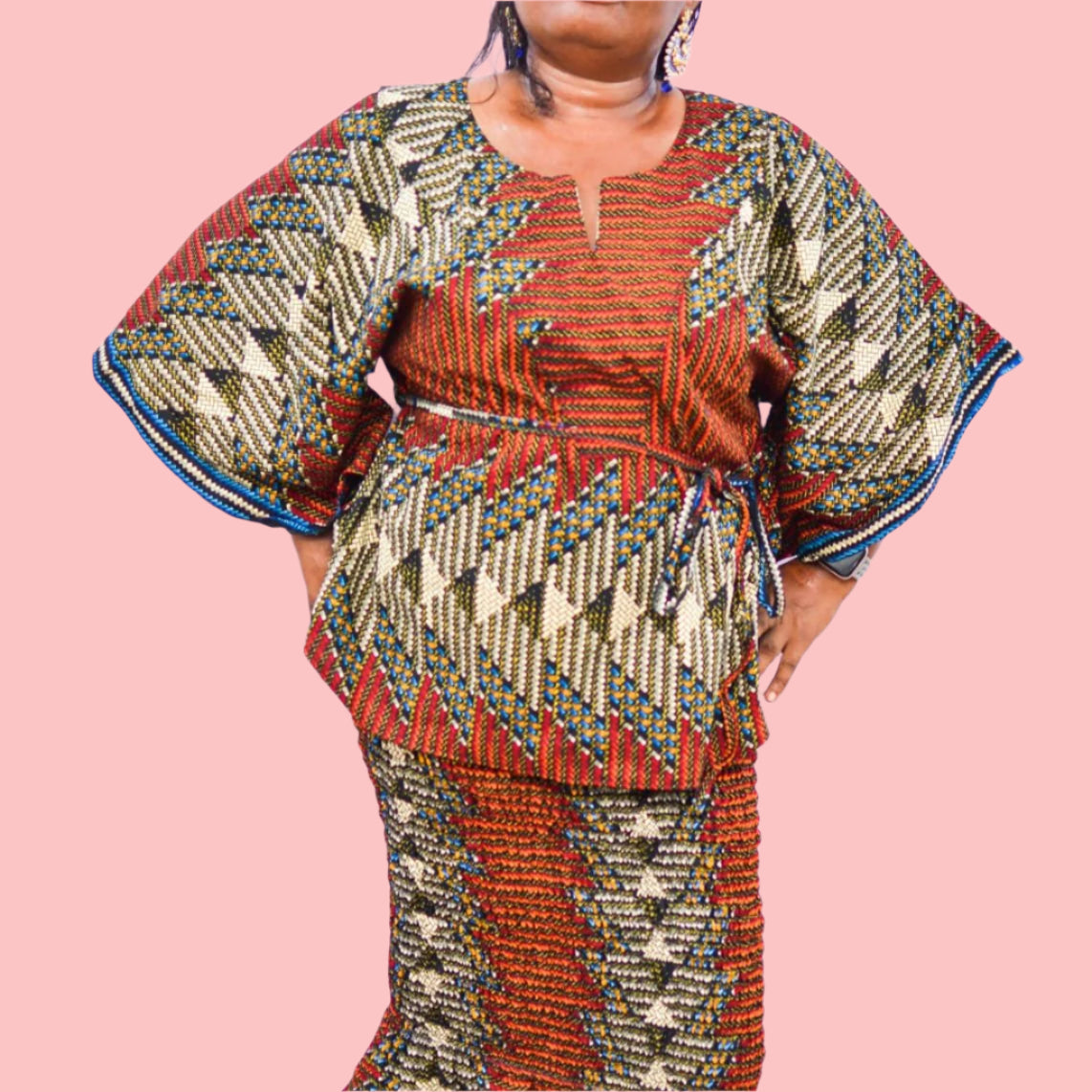 Betty Batwing Top and Pencil Skirt