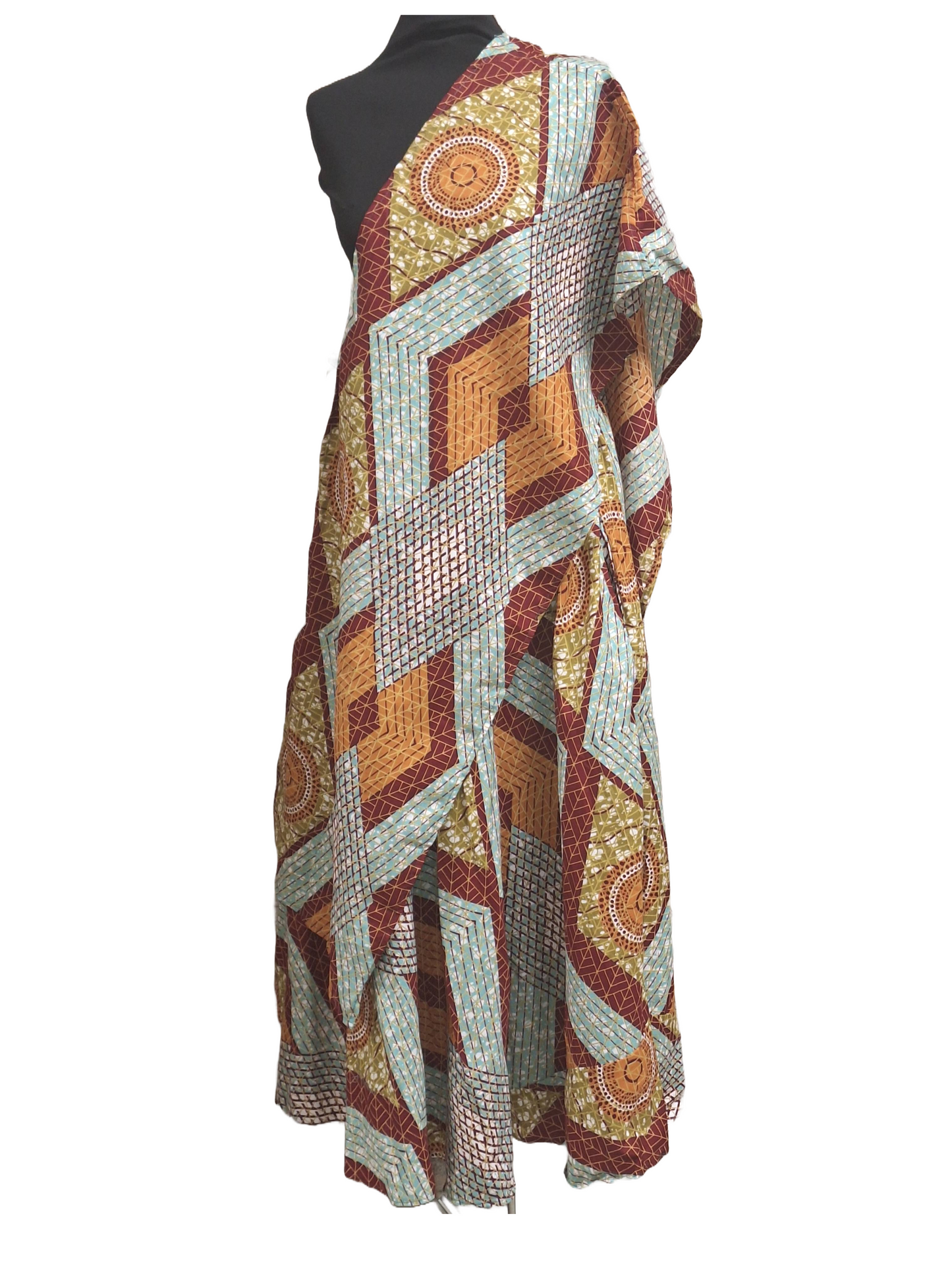 Maria Shirred Waist Midi Skirt & Scarf