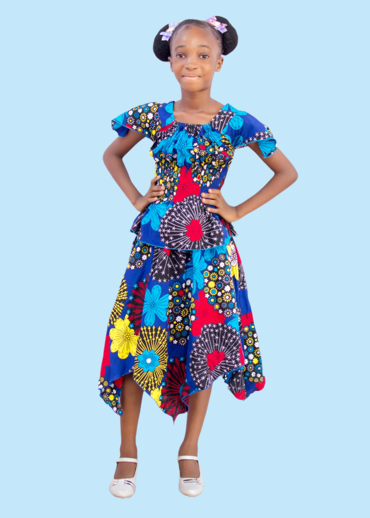 Harriet Lil Miss Asymmetrical Skirt and Top