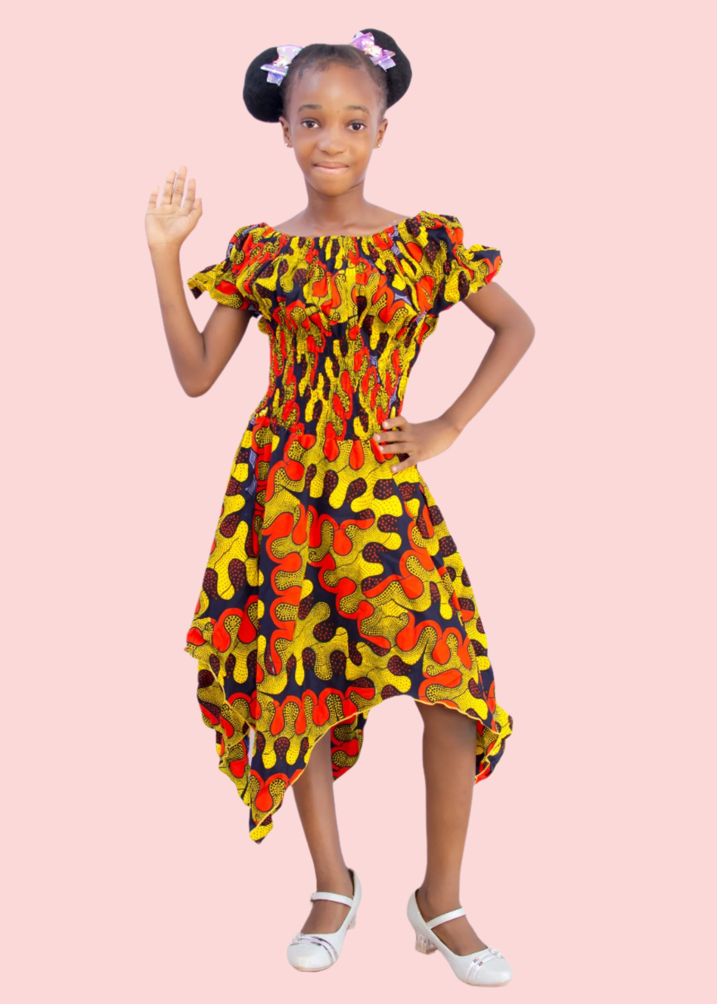 Alana Lil Miss Asymmetrical Hem Dress