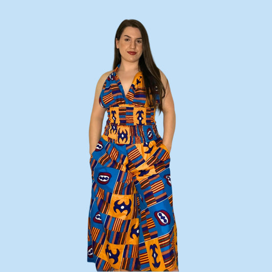 Haddi Halter Neck Top & Wide Leg Culottes
