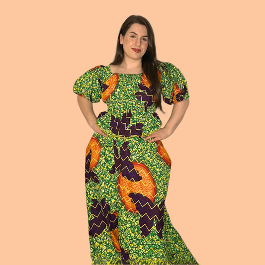 Chaka Top and Midi Skirt