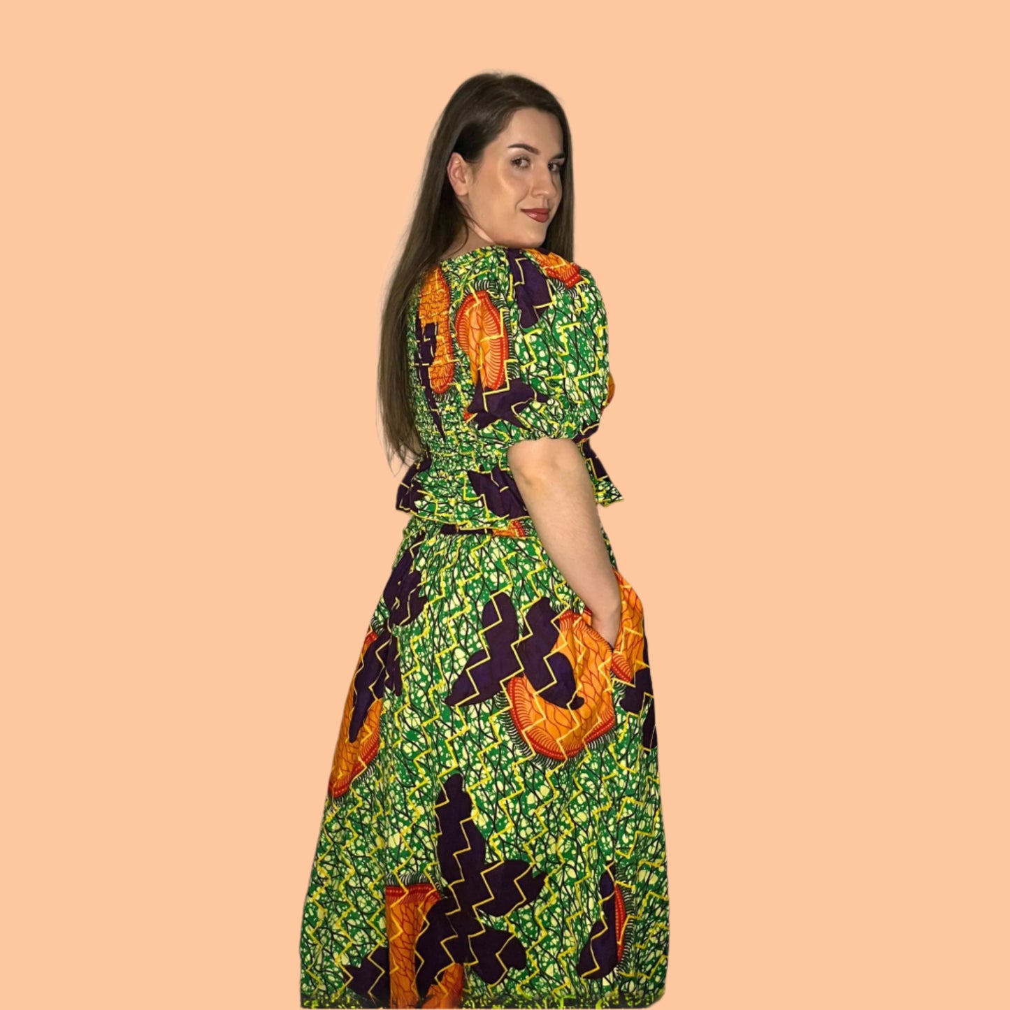 Chaka Top and Midi Skirt