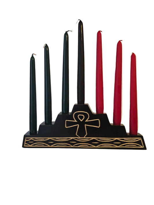 Ankh Kinara & 7 candles