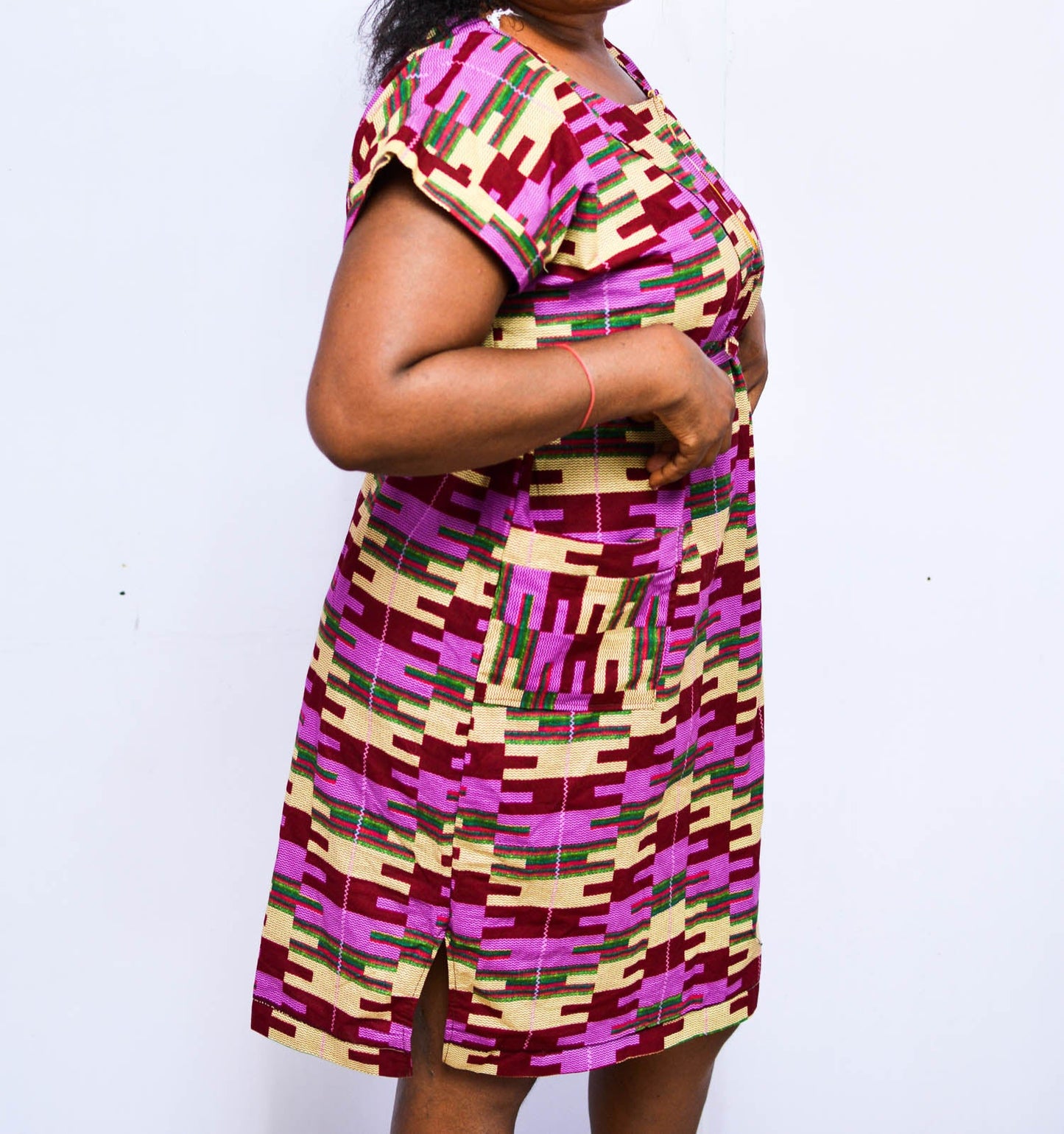 Jezzy Two Pockets Straight Dress