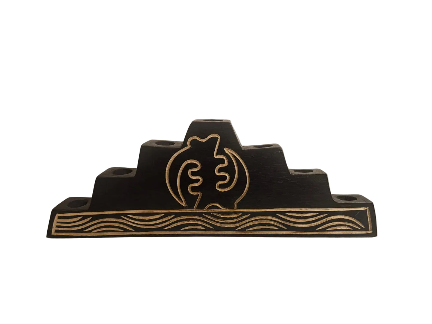 Gye Nyame Kinara With 7 Candles