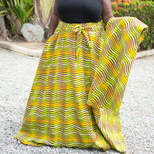 Kendi Maxi Skirt & Scarf